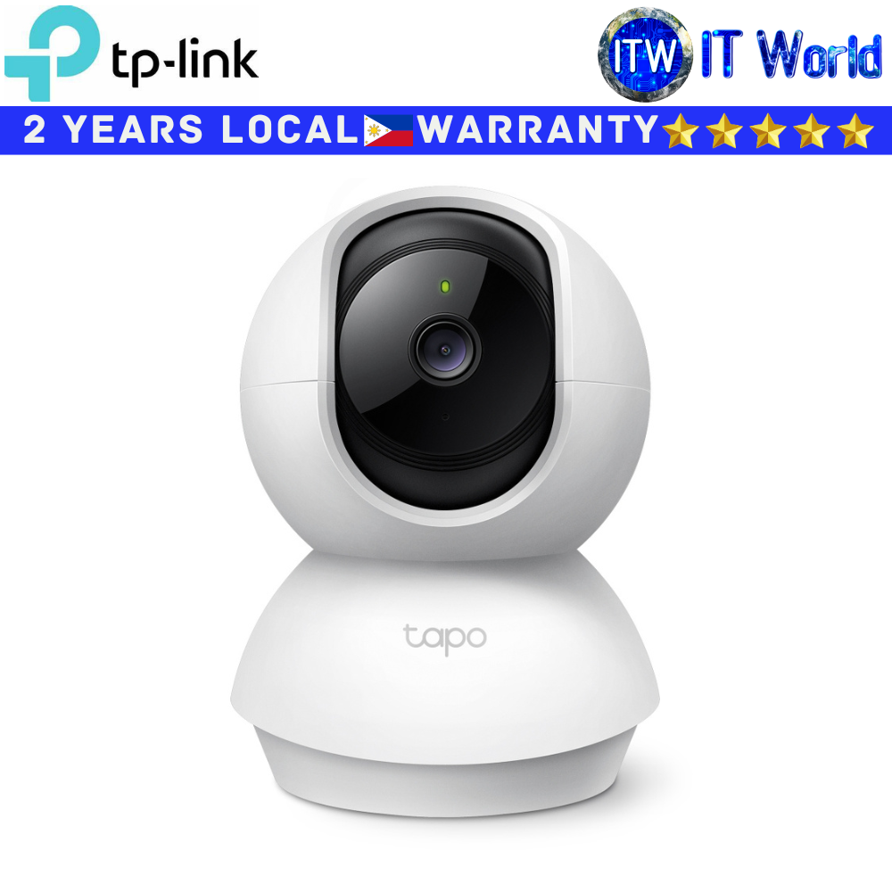 TP-Link CCTV Security Camera C200 Pan/Tilt Security Wi-Fi Camera 1080p Full HD Two-way Audio