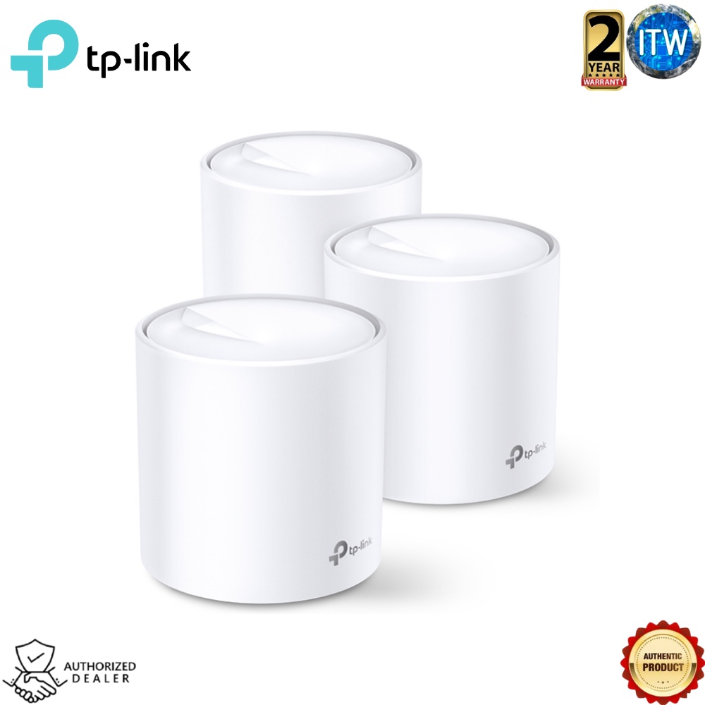 ITW | TP-Link Deco X60 AX5400 Whole Home Mesh Wi-Fi 6 System (Deco X60-3pack)