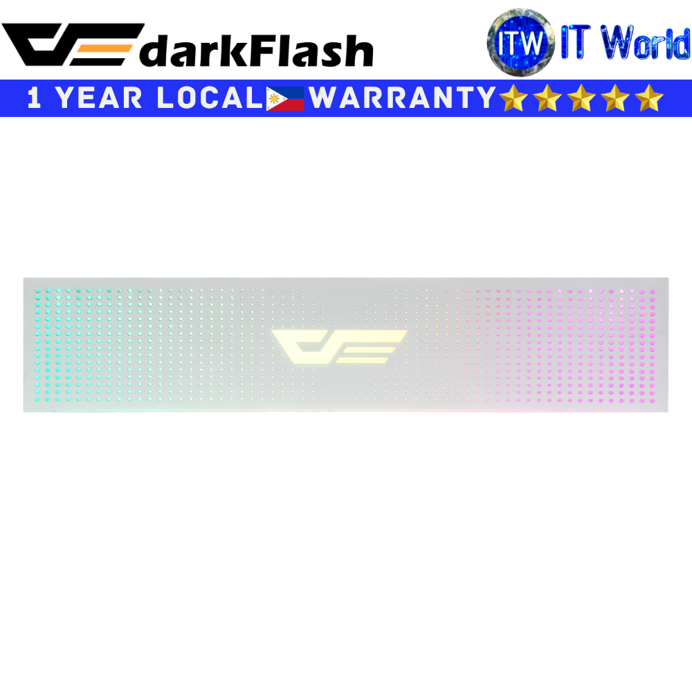 Darkflash PSU Cover LED Panel LP40 ARGB LED Panel (White)