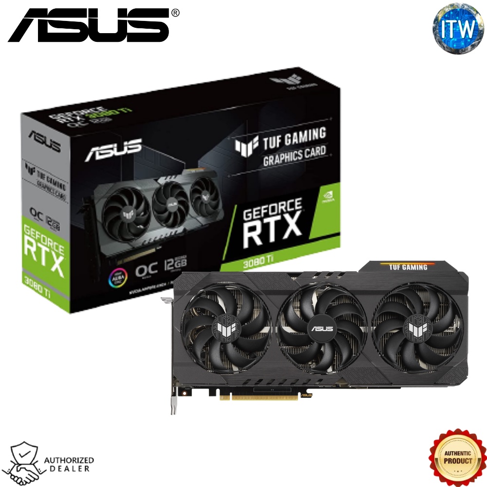 Asus TUF Gaming GeForce RTX™ 3080 Ti OC Edition 12GB GDDR6X Graphic Card (TUF-RTX3080TI-O12G-GAMING)