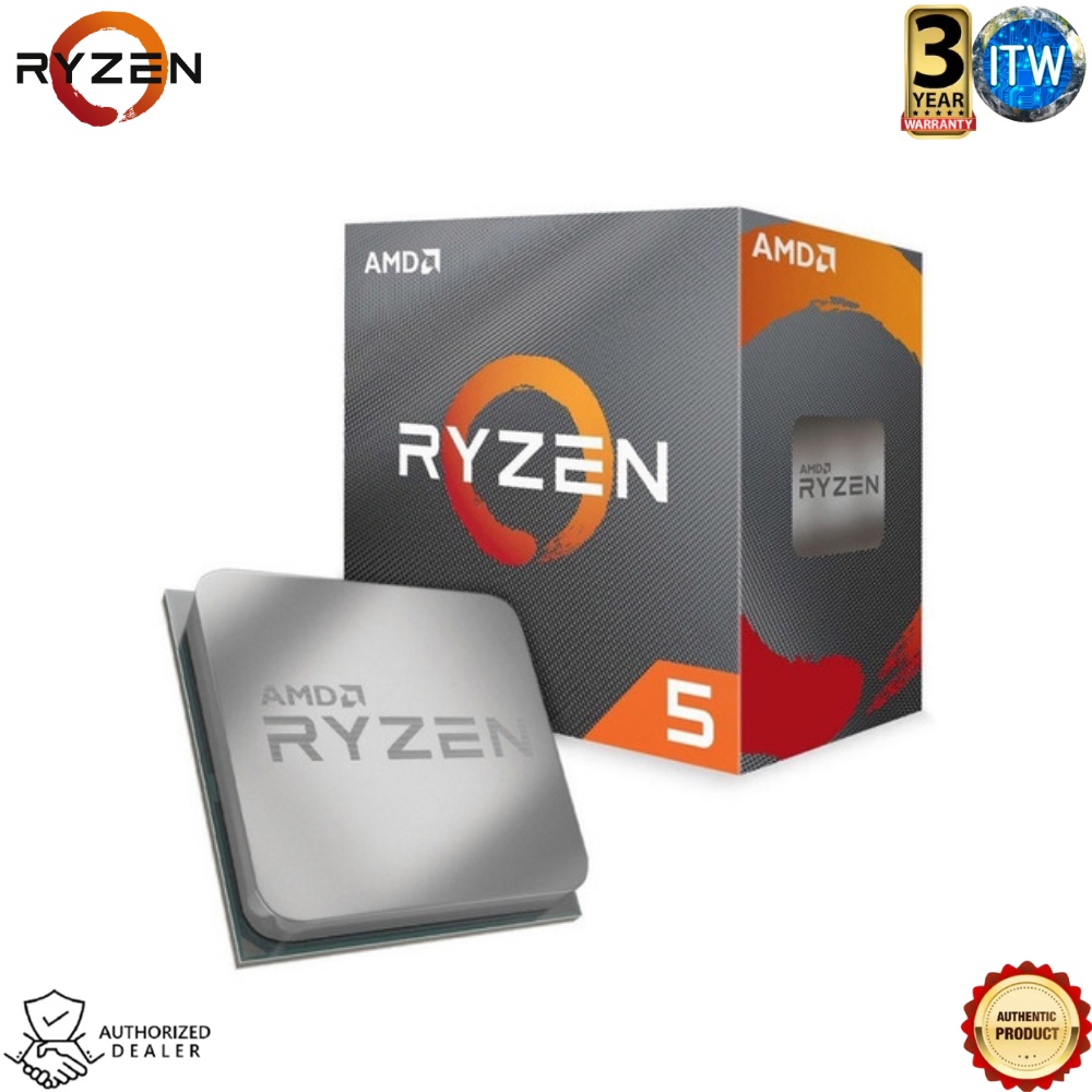 AMD Ryzen™ 5 5500 - 6-Core 12-Threads socket AM4 Wraith Stealth (3.6 GHz / 4.2 GHz) Processor