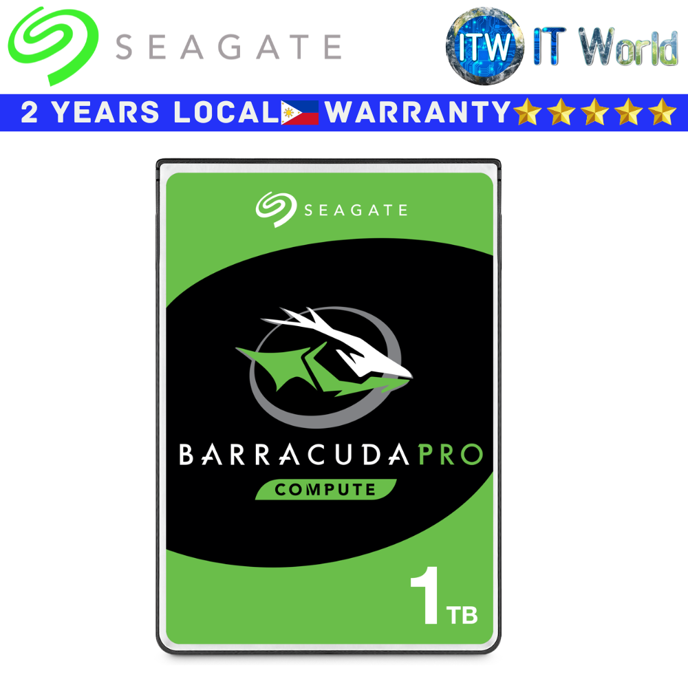 Seagate Hard Drive HDD for Laptop Barracuda 1TB 2.5&quot; 128MB 5400RPM SATA 6Gb/s (ST1000LM048)