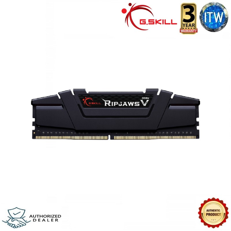 GSKILL RIPJAWS V F4-3200C16S-8GVKB 8GB(1x8GB) 3200MHz DDR4 RAM