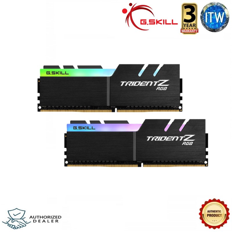 GSKILL TRIDENT Z RGB F4-4000C18D-16GTZRB 16GB (2x8GB) 4000MHz DDR4 RAM