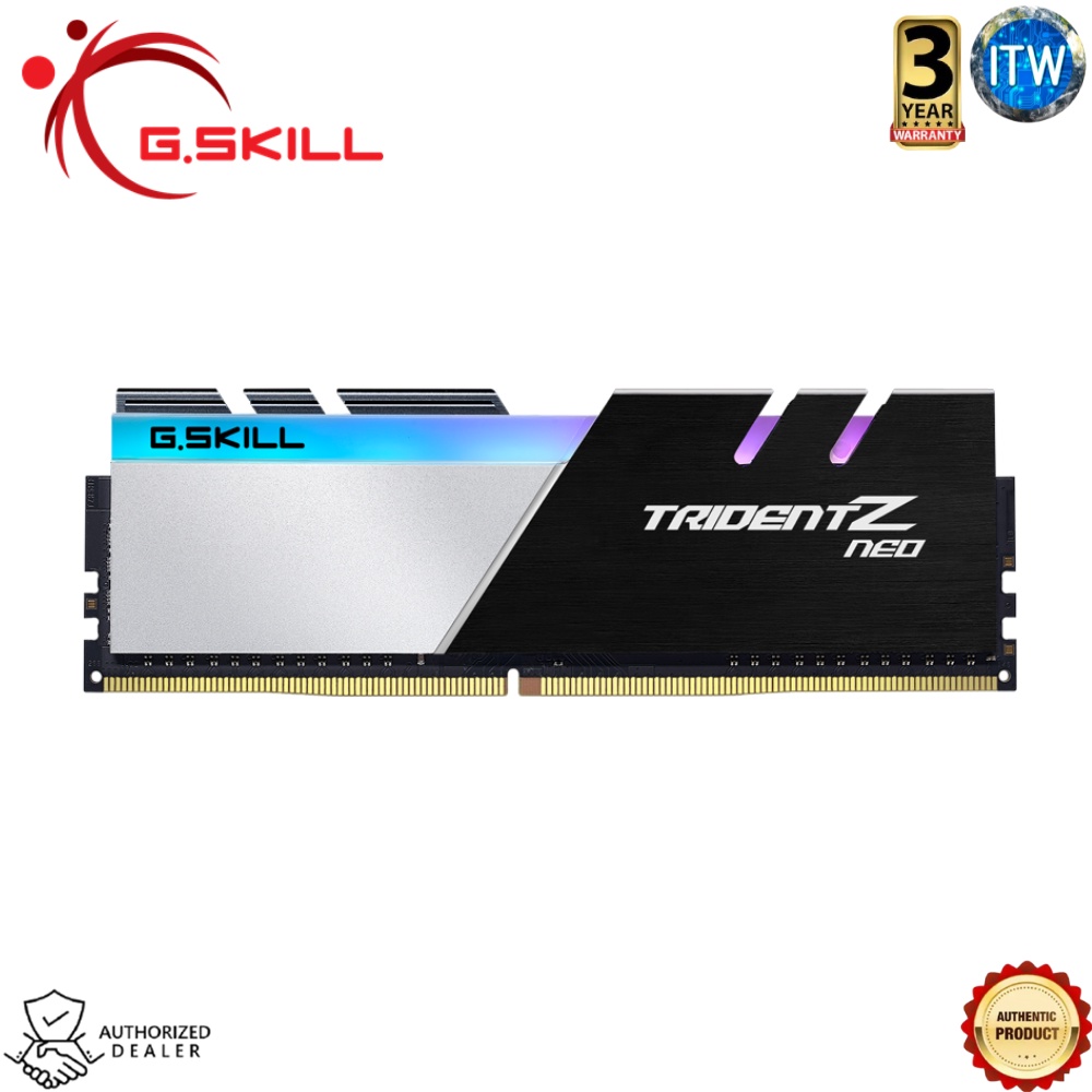 G.Skill Trident Z Neo 16GB (2x8GB) DDR4-4000 CL18 Desktop Memory (F4-4000C18D-16GTZN)