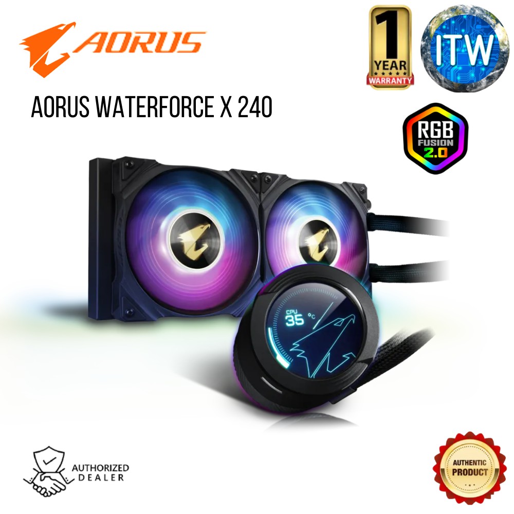 Gigabyte Aorus Waterforce Liquid Cooler (X 240)