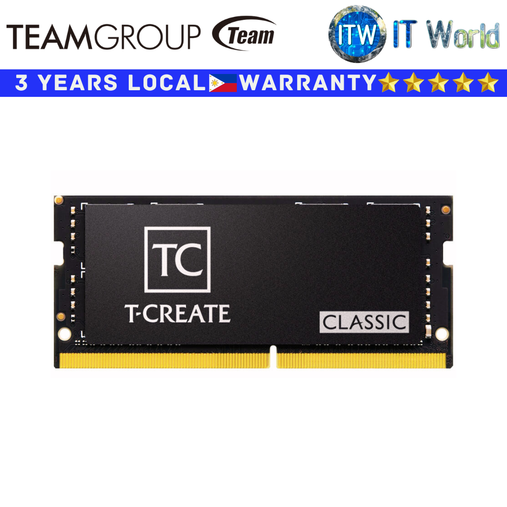 Teamgroup DDR4 RAM T-Create Classic 32GB (1x32GB) 3200Mhz SODIMM