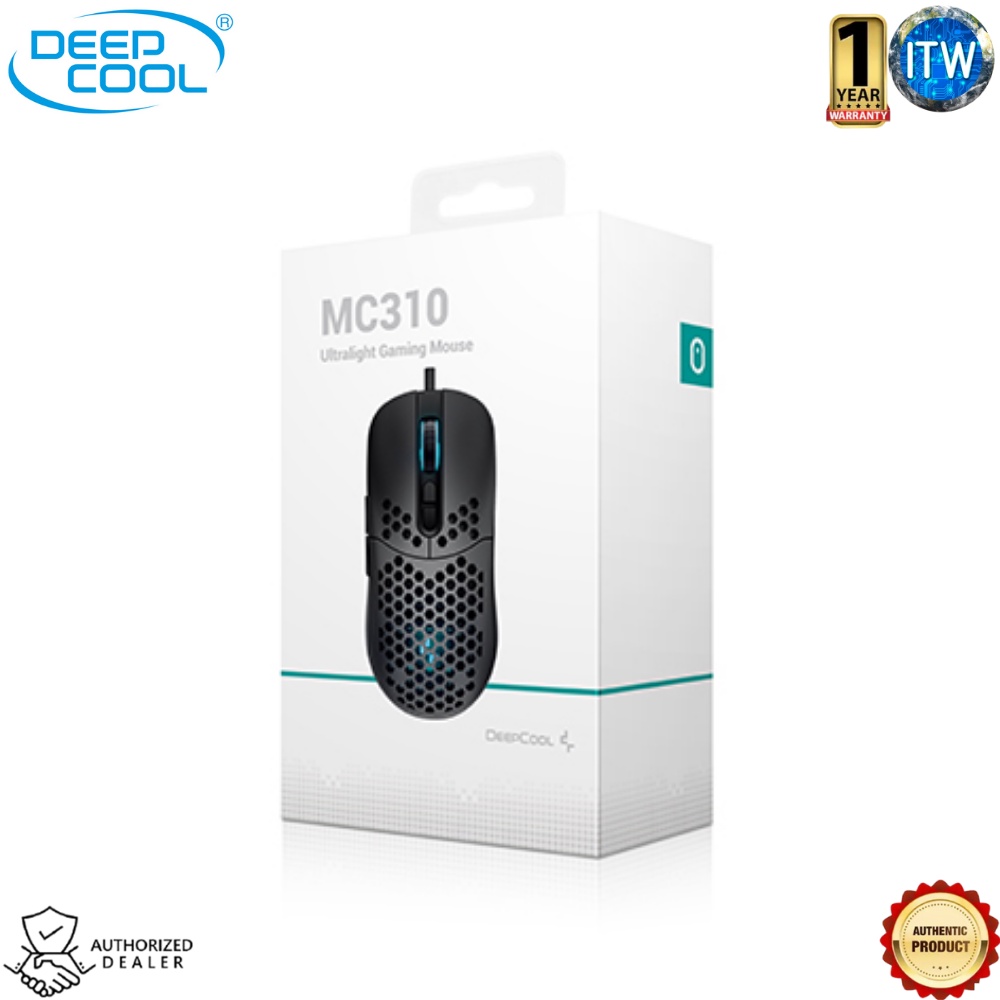 DeepCool MC310 Ultralight Gaming Mouse Sales Deck (R-MC310-BKCUNN-G)