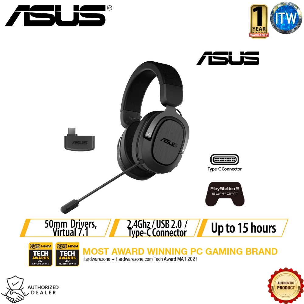 Asus TUF Gaming H3 Wireless Gaming Headset