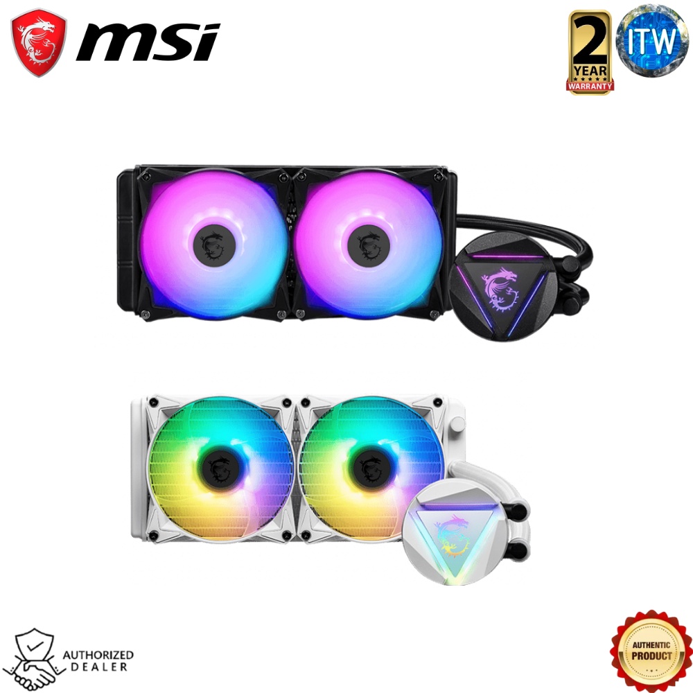 Msi Mag CoreLiquid 240R V2 Aluminum ARGB Liquid Cooler