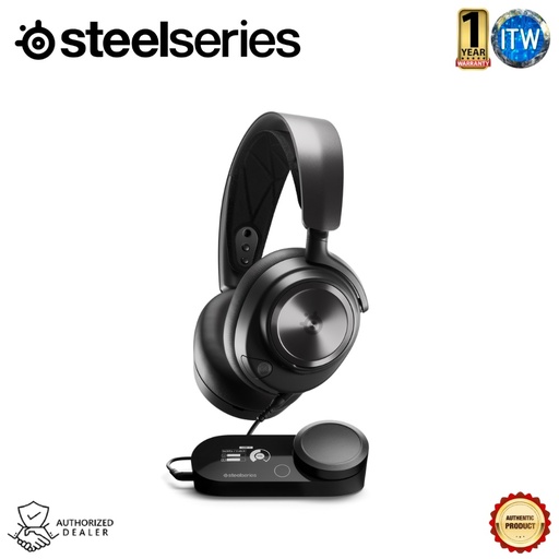 [61527] Steelseries Arctis Nova Pro with Game Dac Ver2 Headset - For PC and PlayStation