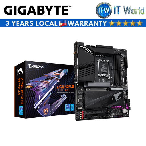 [GA-Z790-AORUS-ELITE-AX] Gigabyte Z790 Aorus Elite AX ATX LGA1700 DDR5 Motherboard