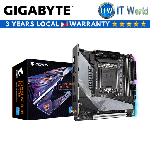 [GA-Z790I-AORUS-ULTRA] Gigabyte Z790I Aorus Ultra Mini-ITX LGA1700 DDR5 Motherboard
