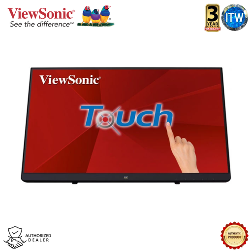 [TD2230] ViewSonic TD2230 21.5 Inch IPS 1080 76Hz Full HD Multi-Touch Display Monitor (Black)