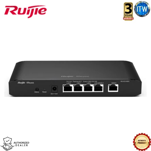 [RG-EG105G-P V2] ITW | Ruijie RG-EG105G-P V2 Reyee Cloud Managed PoE Router (RG-EG105G-P V2)