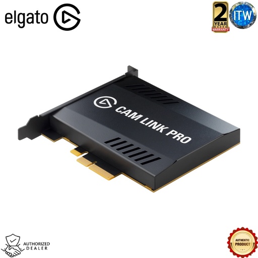 [EL-10GAW9901] Elgato Cam Link Pro | Multi Camera Production | PCIe Camera Capture Card | 4 HDMI | 1080p60 Full HD