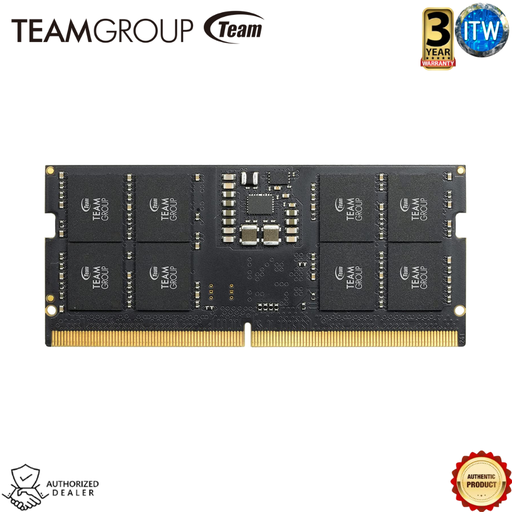[TED516G4800C40-S01] Teamgroup Elite 16GB DDR5 4800MHz (PC5-38400) CL40 Non-ECC Unbuffered Memory (TED516G4800C40-S01)