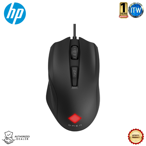 [8BC52AA] HP OMEN Vector Essential Mouse - 6 programmable buttons, USB 2.0 (8BC52AA)
