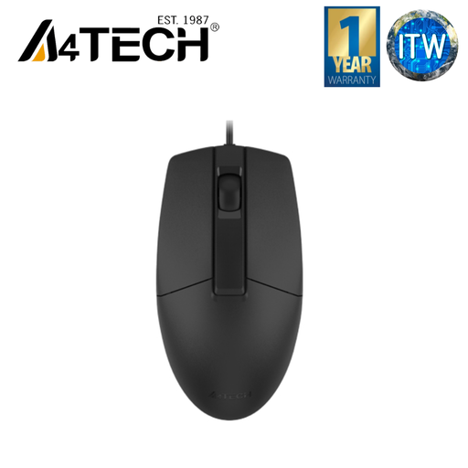 [OP-330] A4TECH OP-330 - 1200 DPI, Symmetric, Optical USB Wired Mouse