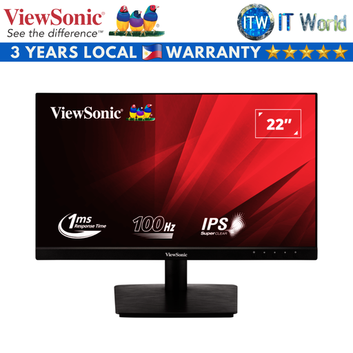 [VA2209-H] Viewsonic VA2209-H / 22&quot; (1920 x 1080 FHD) / 75Hz / IPS / 1ms (MPRT) Flicker-free Monitor