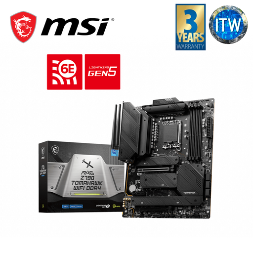 [Z790 TOMAHAWK] MSI MAG Z790 TOMAHAWK WIFI DDR4 LGA 1700 Intel Z790 SATA 6Gb/s ATX Motherboard
