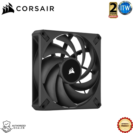 [CO-9050141-WW] Corsair AF140 Elite - 140mm, High Performance PWM Fluid Dynamic Bearing Fans (in Black and White) (Black)