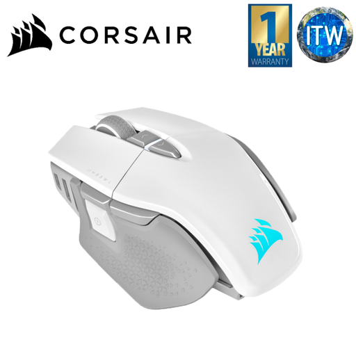 [CS-CH-9319511-AP2] Corsair M65 RGB Ultra Wireless Tunable FPS Gaming Mouse (AP) (White)