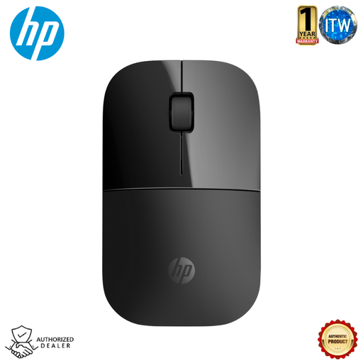 [V0L79AA] HP Z3700 Black Wireless Mouse - 2.4GHz Wireless Connection (V0L79AA)