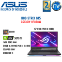 ASUS Rog Strix G15 15"(1920x1080) FHD | AMD Ryzen 7 6800H Processor | NVIDIA® GeForce RTX 3070 Ti | 16GB DDR5 RAM | 512GB M.2 NVMe PCIe® 4.0 SSD - Eclipse Gray Gaming Laptop ITWorld (G513RW-HF088W)
