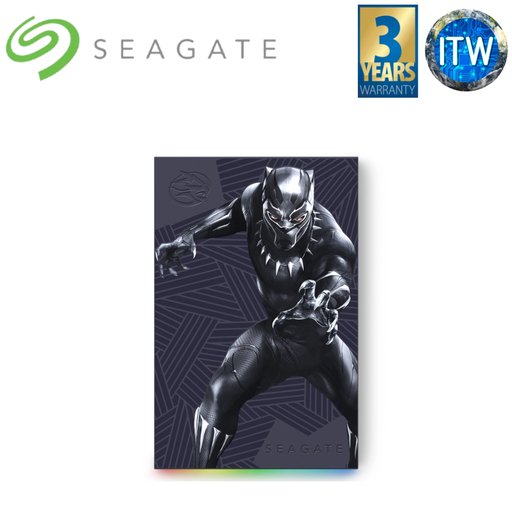 [STLX2000401] Seagate 2TB Marvel Black Panther FireCuda Gaming Hard Drive (Black Panther(Black))