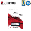 Kingston 500GB M2 NVMe SSD M.2 NVMe NV2 M.2 2280 PCIe4.0x4 Internal (SNV2S/500G)