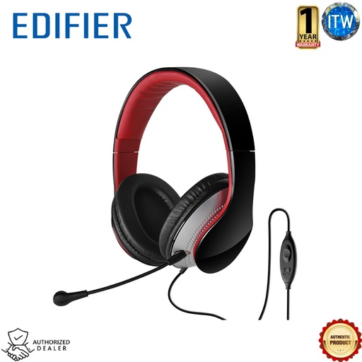 [Edifier K830-Black] Edifier K830 Headphone - Perform online calls with ease (Black)