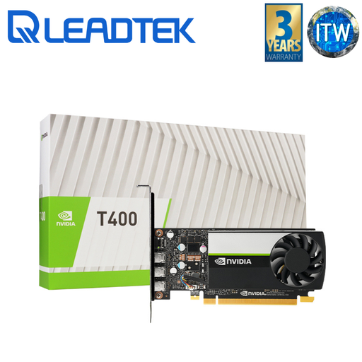 [T400] Leadtek Nvidia T400 4GB GDDR6 Graphic Card