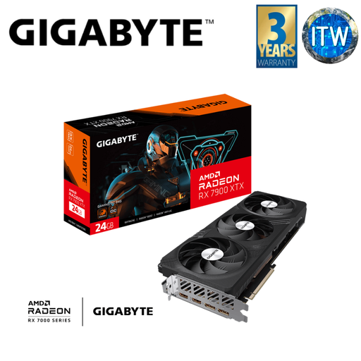 [GV-R79XTXGAMING-OC-24GD] Gigabyte Radeon RX 7900 XTX Gaming OC 24GB GDDR6 Graphic Card