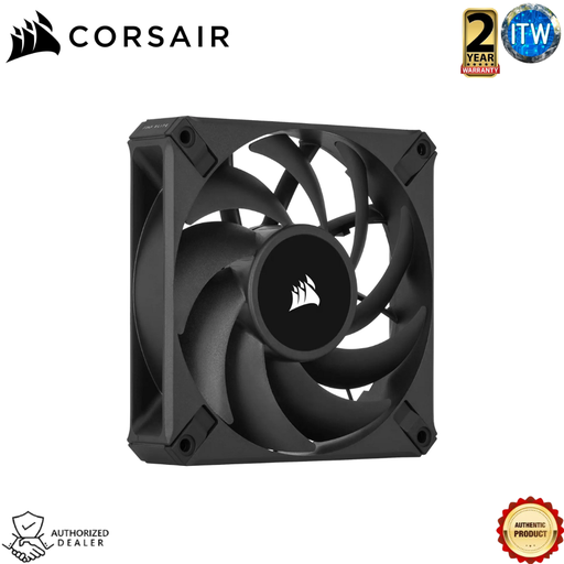 [CO-9050140-WW] Corsair AF120 Elite - 120mm, High Performance PWM Fluid Dynamic Bearing Fans (in Black and White) (Black)