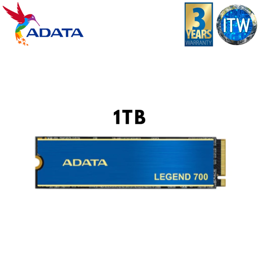 [AD-ALEG-710-1TCS] ITW | ADATA Legend 710 PCIe Gen3 x4 M.2 2280 SSD (256GB / 512GB / 1TB) (1TB)