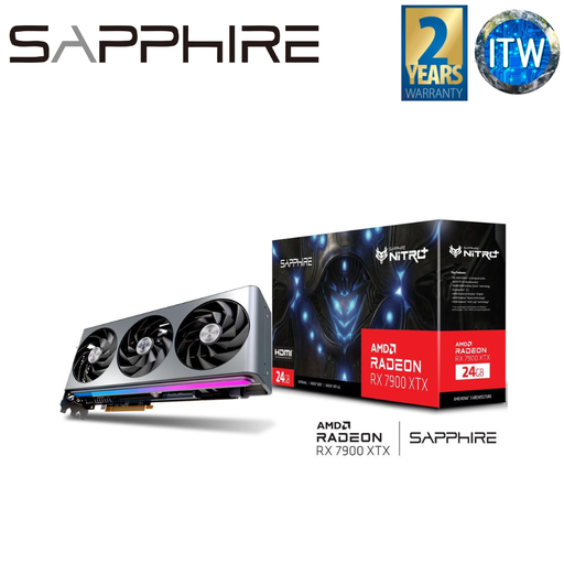 [SPR-11322-01-40G] Sapphire Nitro+ AMD Radeon RX 7900 XTX Vapor-X 24GB GDDR6 Graphics Cards