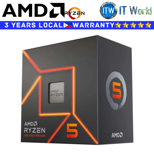 [AMD RYZEN 5 7600] AMD Ryzen 5 7600 6-Cores 12-Threads Desktop Processor