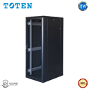 TOTEN G3 Rack Sort - 19" Network Cabinet, 32U, 600x800, Black (G3.6832.9801)