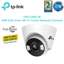 TP-Link Camera Vigi C440-W 4MP High Definition Full Color WiFi Turret Network 4mm Fixed Lens