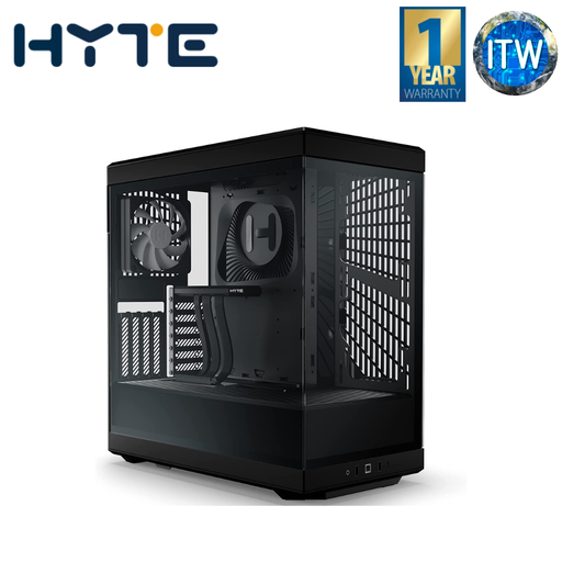 [CS-HYTE-Y40-B] HYTE Y40 Mainstream Vertical GPU Case ATX Mid Tower Gaming Case (Black) (Black)