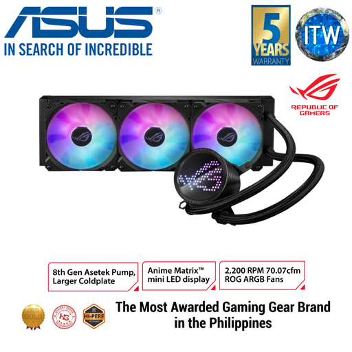 [Ryou III 360] ASUS ROG Ryou III 360 ARGB All-in-One CPU Liquid Cooler