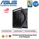 ITW | ASUS ROG Hyperion GR701 PC Case (support 2 x 420 mm radiators, four pre-installed 140 mm PWM fans, tool-free hinged side panels, integrated VGA holder and ARGB & fan hub, 2 x USB Type-C Front Panel)