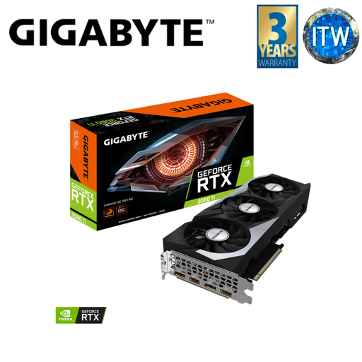 [GV-N306TXGAMING-OC-8GD] ITW | Gigabyte GeForce RTX 3060 Ti Gaming OC D6X 8GB GDDR6X Graphic Card