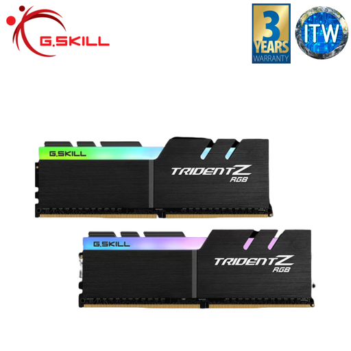 [F4-3200C16D-16GTZRX] G.Skill TridentZ RGB 16GB(8GBx2) DDR4-3200 CL16-18-18-38 Desktop Memory (F4-3200C16D-16GTZRX)