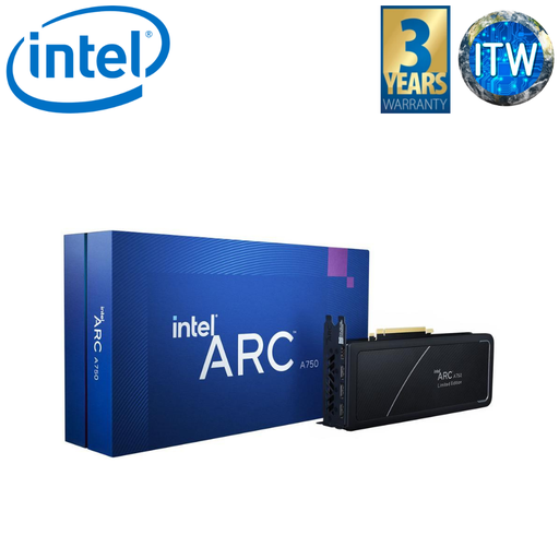 [21P02J00BA] Intel Arc A750 Limited Edition 8GB GDDR6 PCIe 4.0 Graphic Card (21P02J00BA)