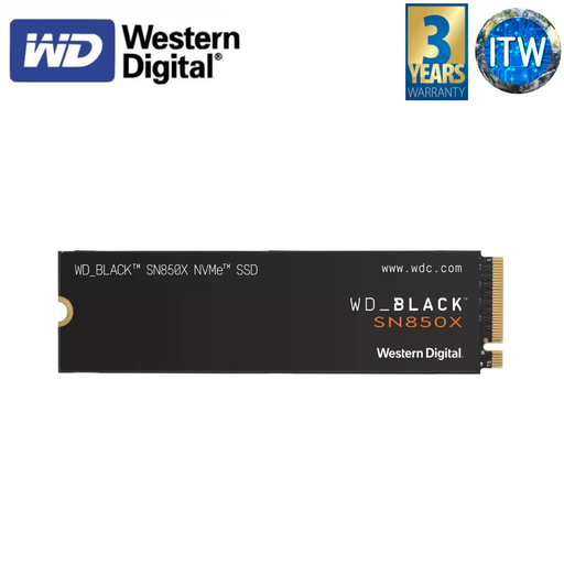 [WDS200T2X0E] Western Digital SN850X 2TB M.2 2280 NVME PCIe Gen4 SSD without heatsink