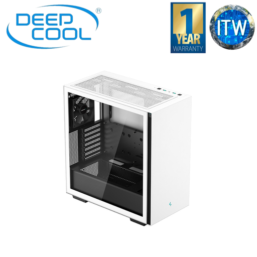 [R-CH510-WHNNE1-G-1] DeepCool CH510 White Mid-Tower ATX PC Case (R-CH510-WHNNE1-G-1)