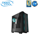 DeepCool CC560 Mid-Tower Tempered Glass PC Case (Black and White) (Black)White)