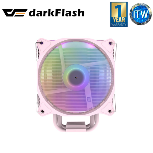 [DARKAIR PLUS PINK] darkFlash DARKAIR Plus (LT) Pink Dual-Fan Side Flow CPU Cooler